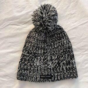 Rebecca Minkoff Black and White Knit Beanie